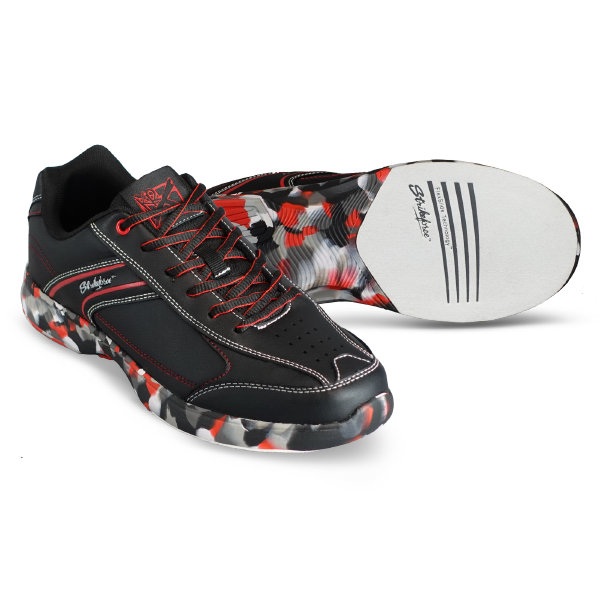 Does the KR Strikeforce Men's camo flyer lite bowling shoe have a specific footbed type?