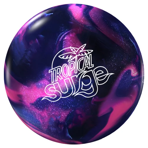 Does the new storm bowling ball, Tropical Surge Pink/Purple, have multiple colors and fragrances?