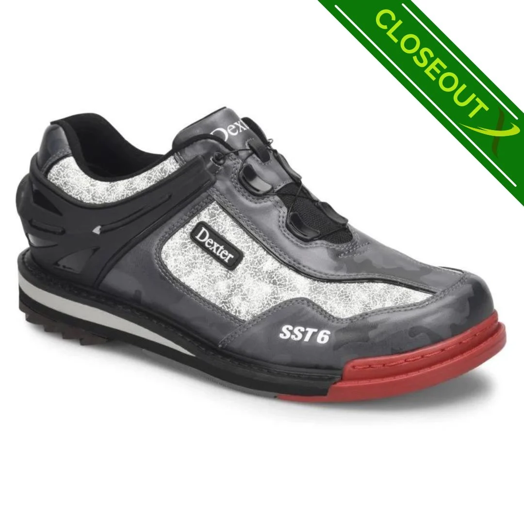 Dexter SST 6 Hybrid BOA Men's Bowling Shoes Grey/Camo/Multi Questions & Answers