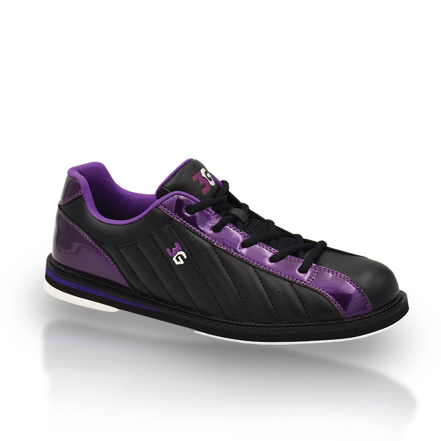 3G Kicks Unisex Bowling Shoes Black/Purple Questions & Answers