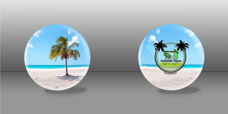 Would you be able to make a bowling ball look like the Pixar ball. And would it be a copy right issue