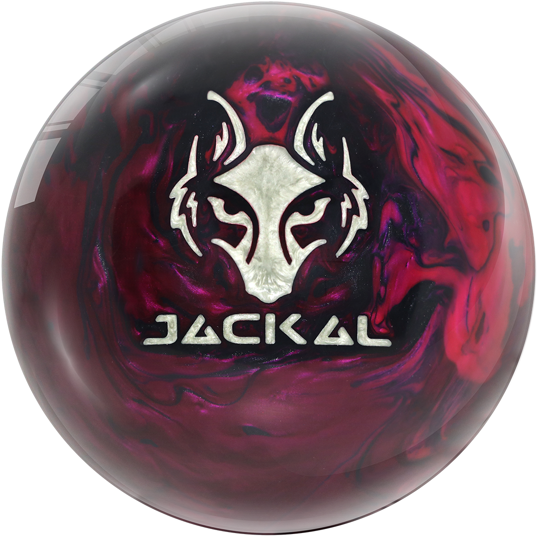 What are the main features of the Crimson Jackal bowling ball?