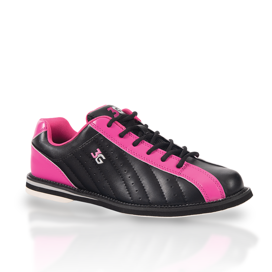 3G Kicks Women's Bowling Shoes Black/Pink Questions & Answers