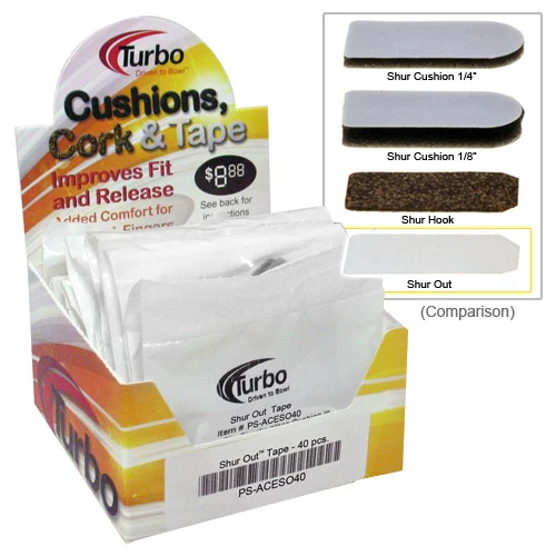 Turbo Shur Out Tape Strips - 40 Pieces Questions & Answers