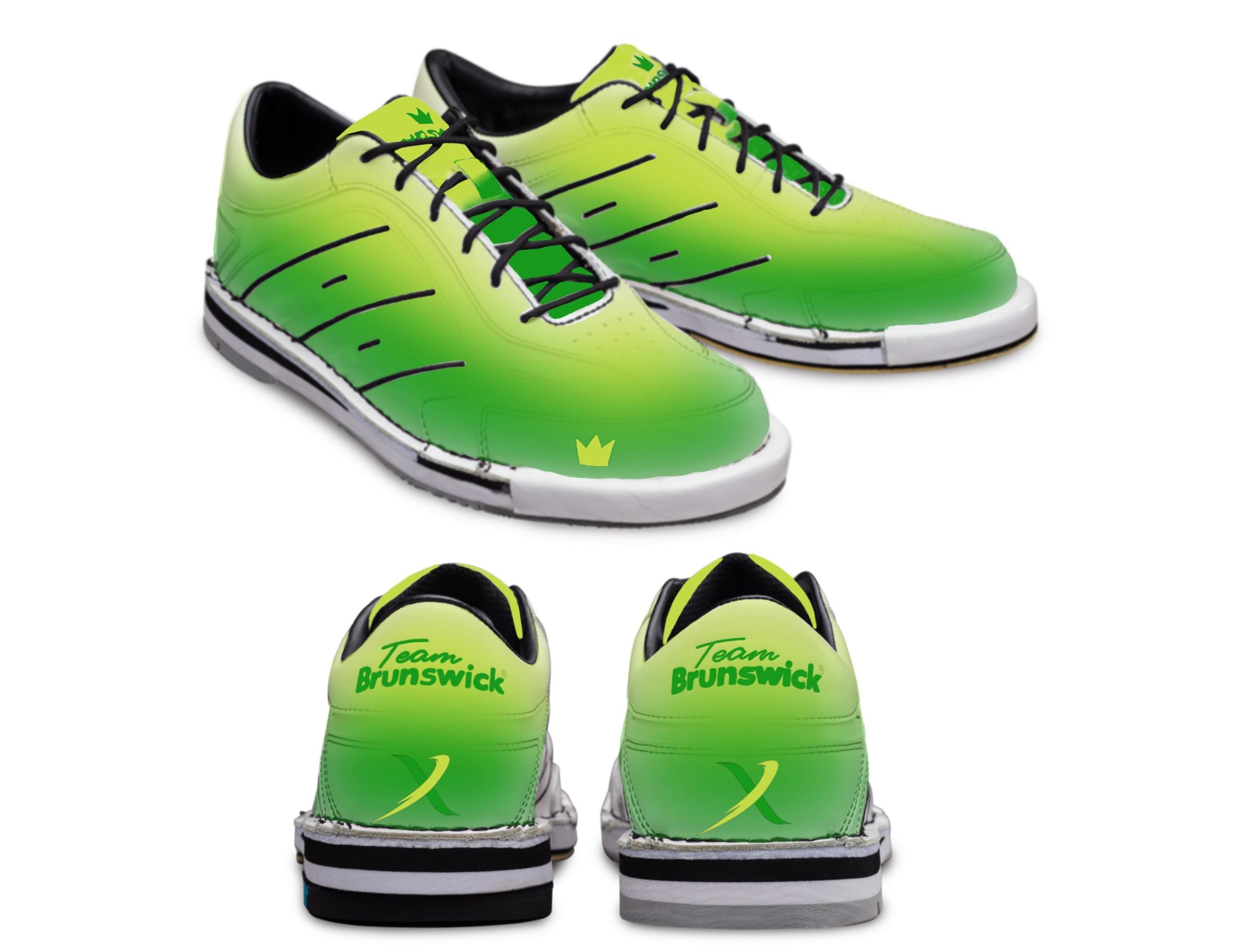 BowlerX Team Green Custom Bowling Shoes Questions & Answers