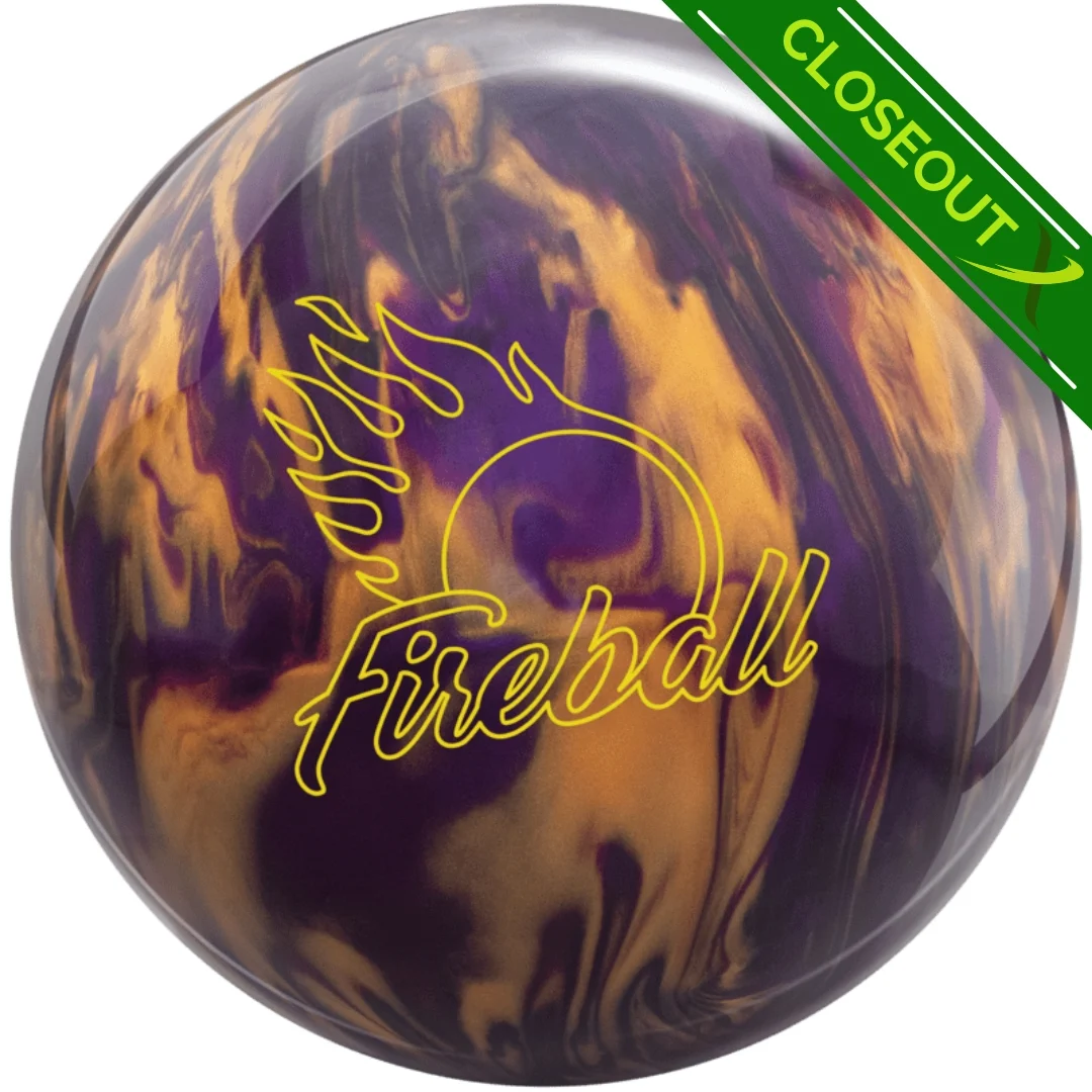Ebonite Fireball Purple/Gold Bowling Ball Questions & Answers