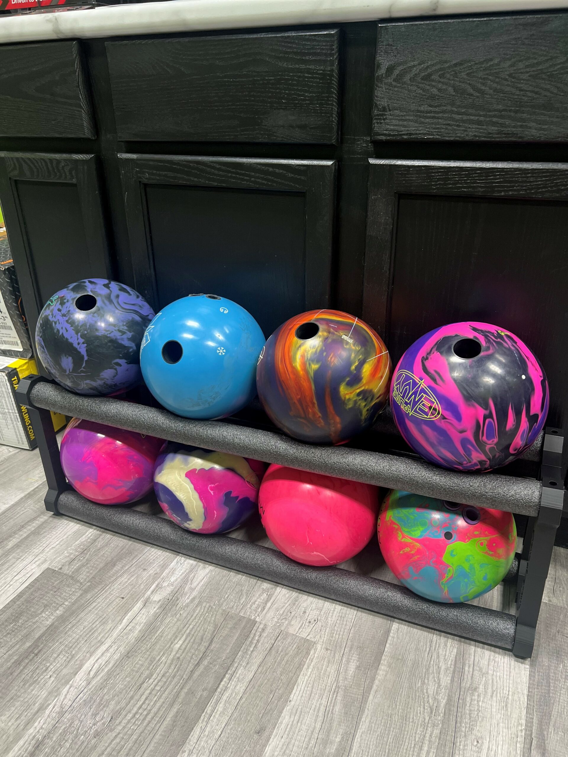 BowlerX 8 Bowling Ball Home Storage Rack Questions & Answers